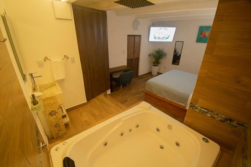 El Jardin De La Abuela Hotel เกเรตาโร ภายนอก รูปภาพ